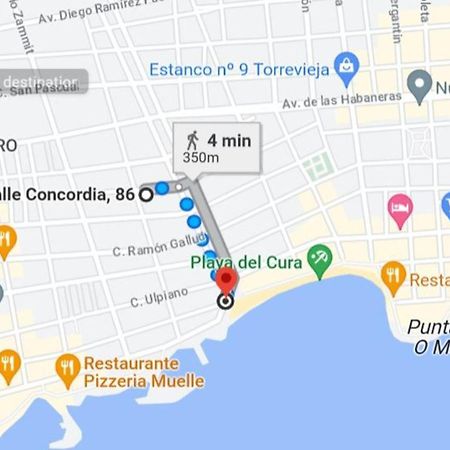 Calle Concordia 86, Two Bedroom Apartment, Up To 6 Guests, Near Del Cura Beach,Supermarket Mercadona And Central Bus Station Torrevieja Exteriör bild